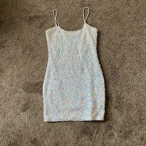 Sparkly Bodycon Mini Dress